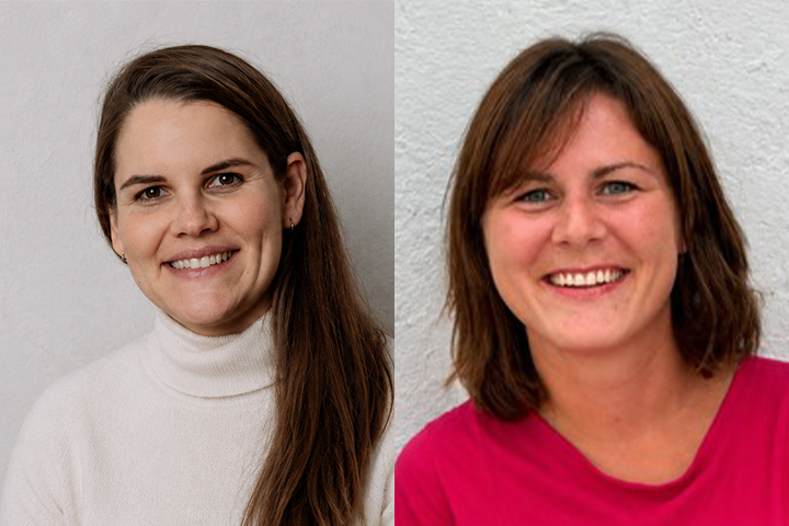 Irina Zehnder und Sahra Walter